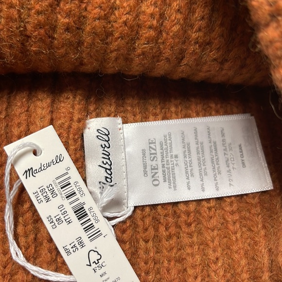 Madewell Alpaca-Blend Cuffed Beanie - Picture 8 of 10